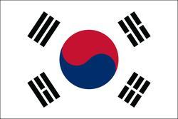 South Korea 3x5 Flag