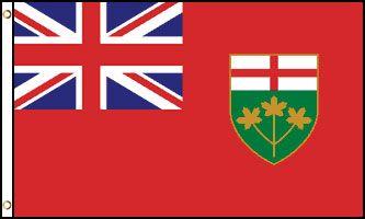 Ontario 3x5 Flag