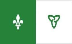 French Ontario 3x5 Flag