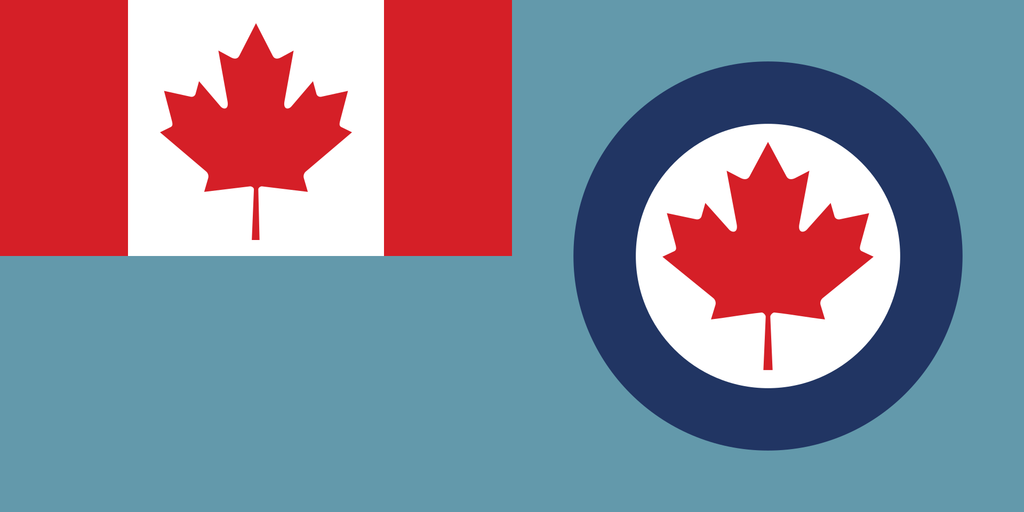 Canada Air Forces 3x5 Flag