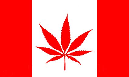 Canada Marijuana 3x5 Flag