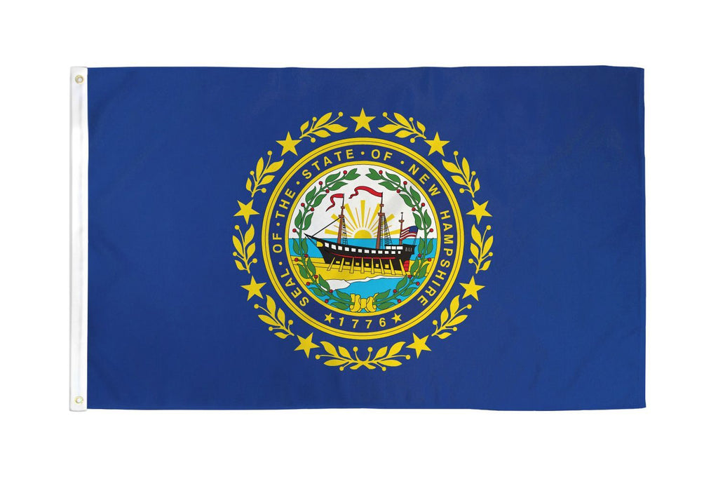 New Hampshire 3x5 Flag