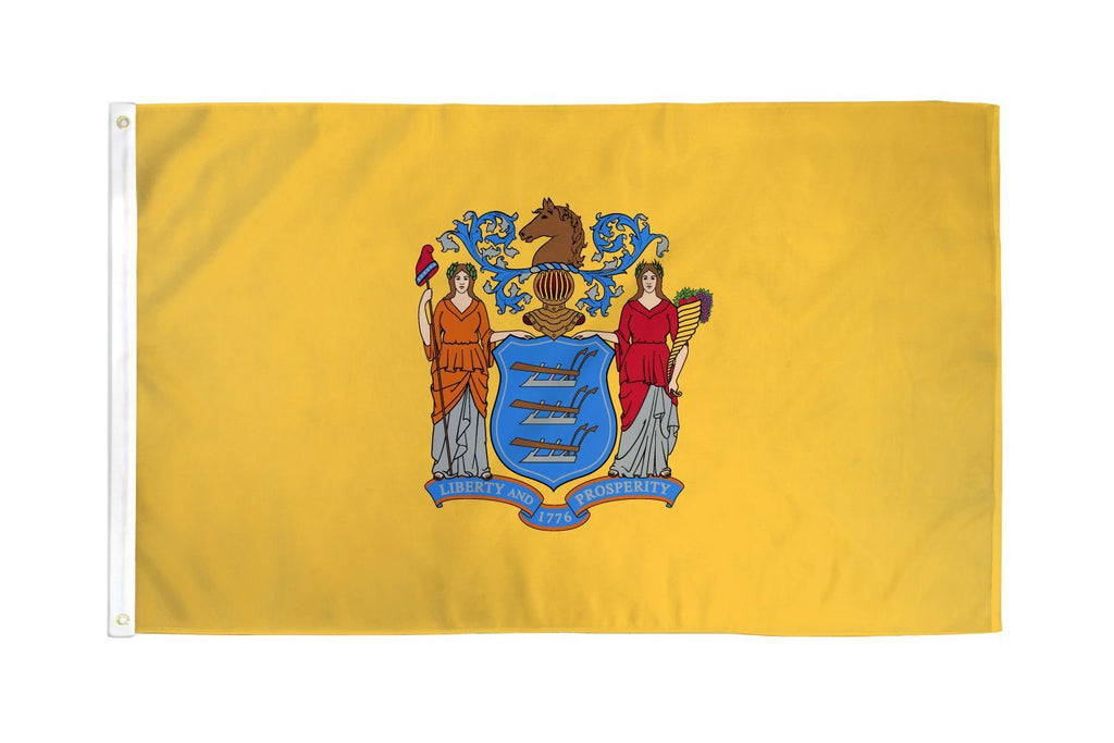 New Jersey 3x5 Flag