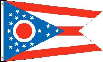 Ohio 3x5 Flag