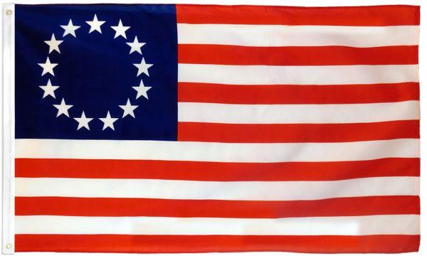 U.S. Betsy Ross 3'x5' Flags