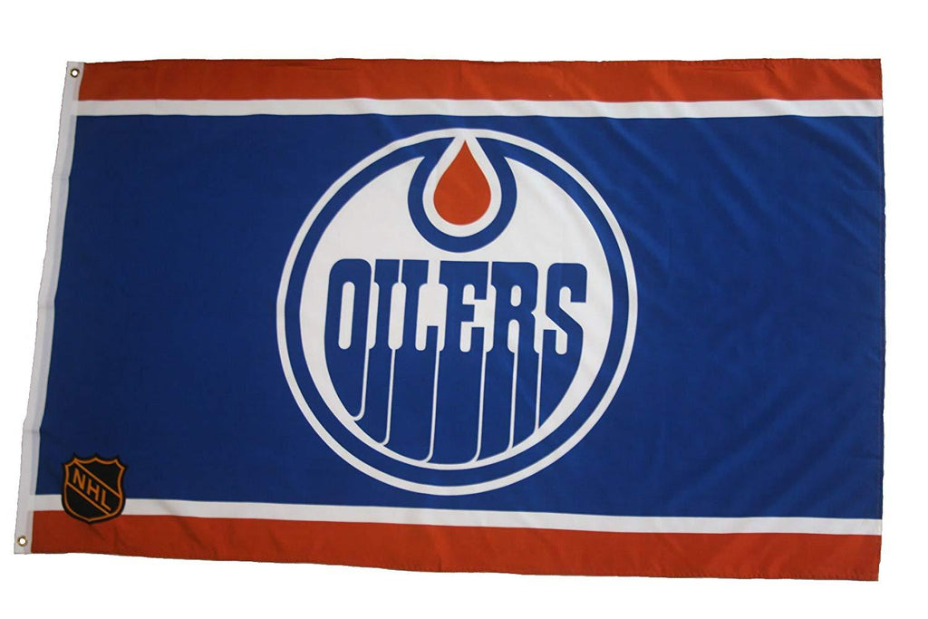 Edmonton Oilers-Blue 3'x5' Flag