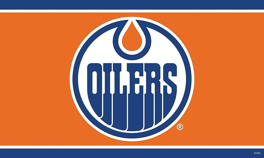 Edmonton Oilers-Orange 3'x5' Flag