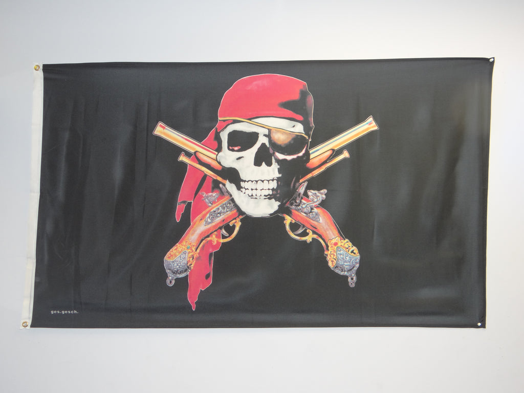 Skull & Guns 3'x5' Flags