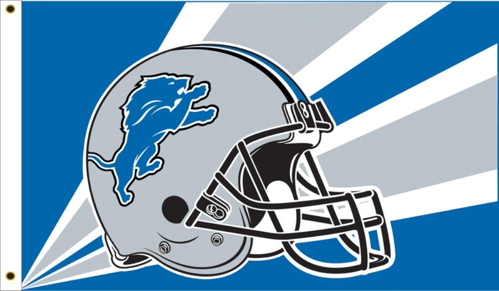 Detroit Lions 3'x5' Flags