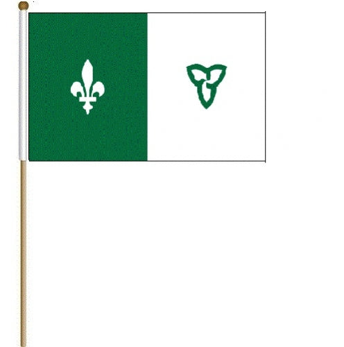 French Ontario 12X18 Flags