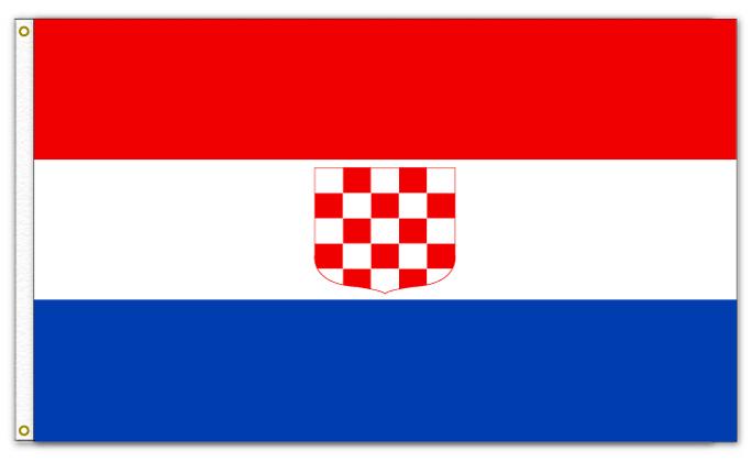 Croatia-Old 2'x3' Flags