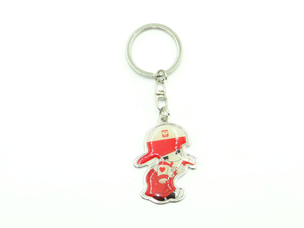 Poland Boy Keychain