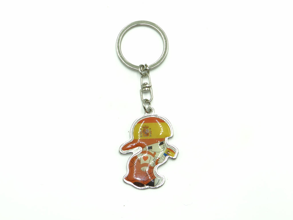 Spain Boy Keychain