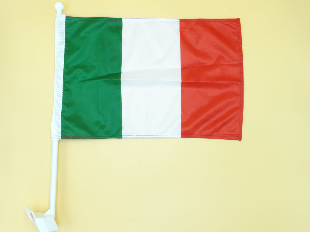 Italy Car Flag