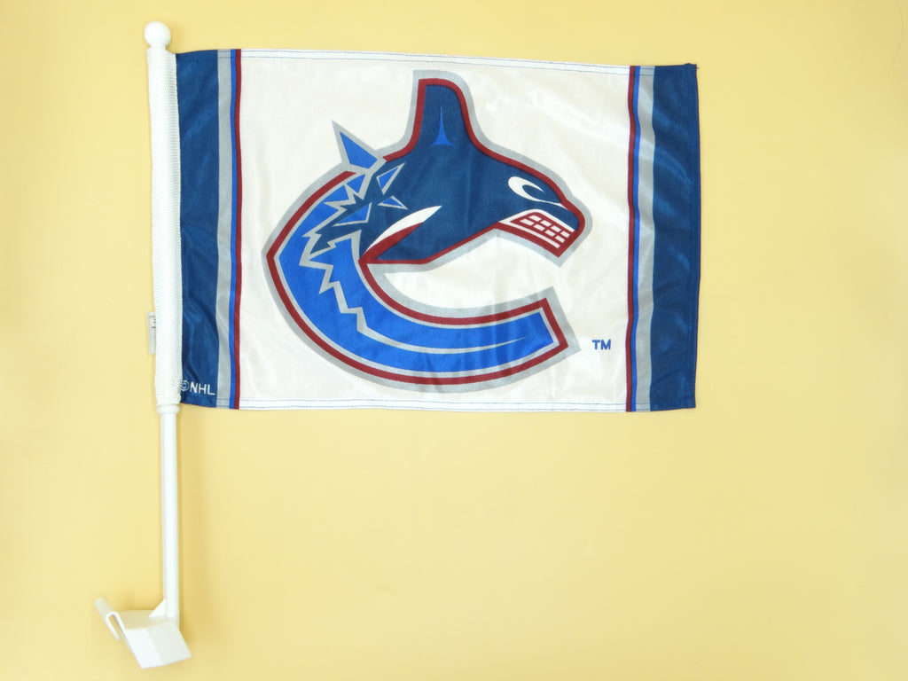 Vancouver Canucks Car Flag