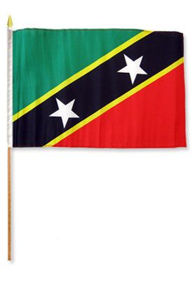 St.Kitts & Nevis 12X18 Flags