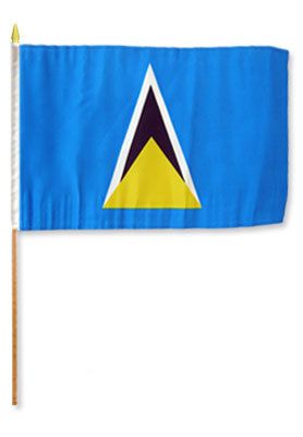 St.lucia 12X18 Flags